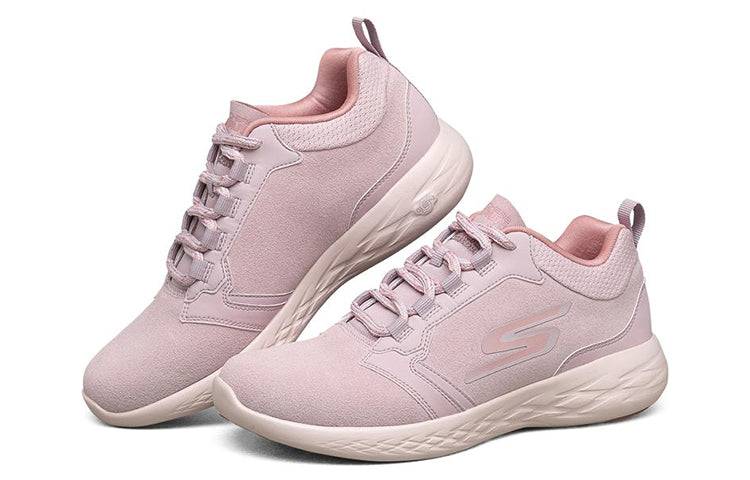 (WMNS) Skechers Go Run 600 Low-Top Sneakers Pink 667030-MVE