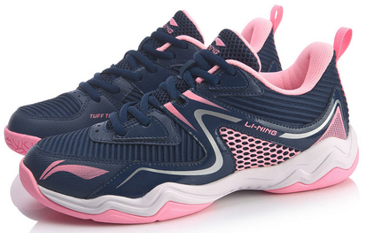 (WMNS) Li-Ning Sound Badminton Training Shoes 'Blue Pink' AYTQ036-2