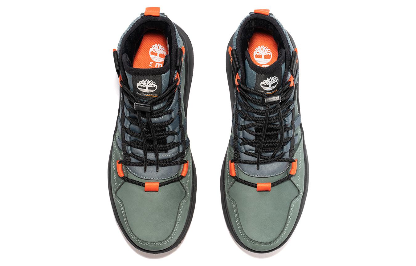 (WMNS) Timberland Earthkeepers by Rburn Timberloop Utility Boots 'Green Nubuck' A5TKZ392