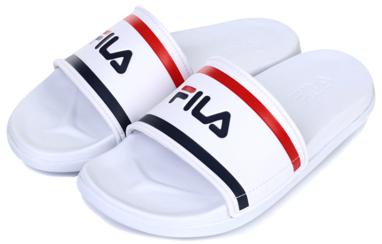 FILA Upper Sports Slipper White/Black/Red 1SM00555_100