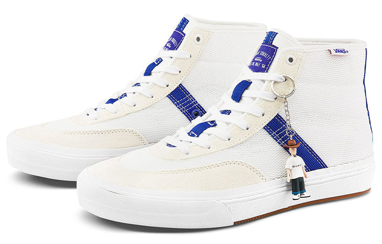 Vans Quasi x Crockett High Pro Ltd 'White Blue' VN0A4VHT2IG