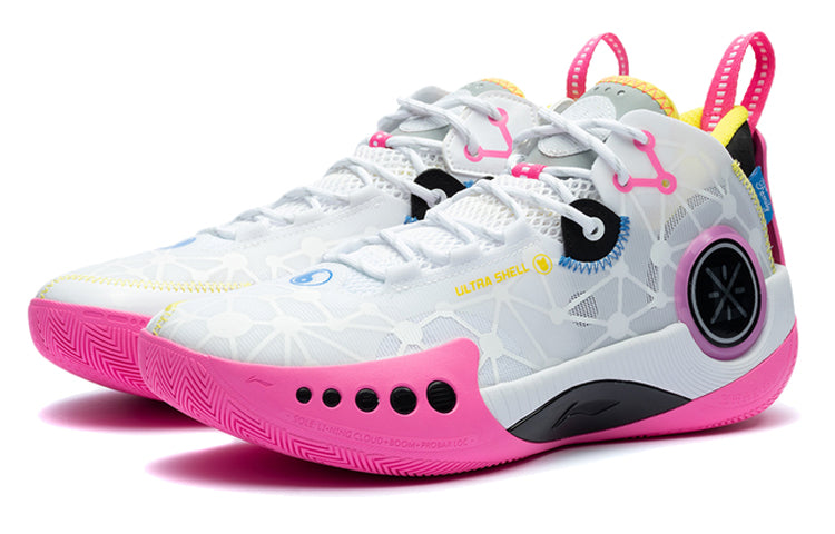 Li-Ning Wade Shadow 3 On Court 'White Pink' ABPR049-4