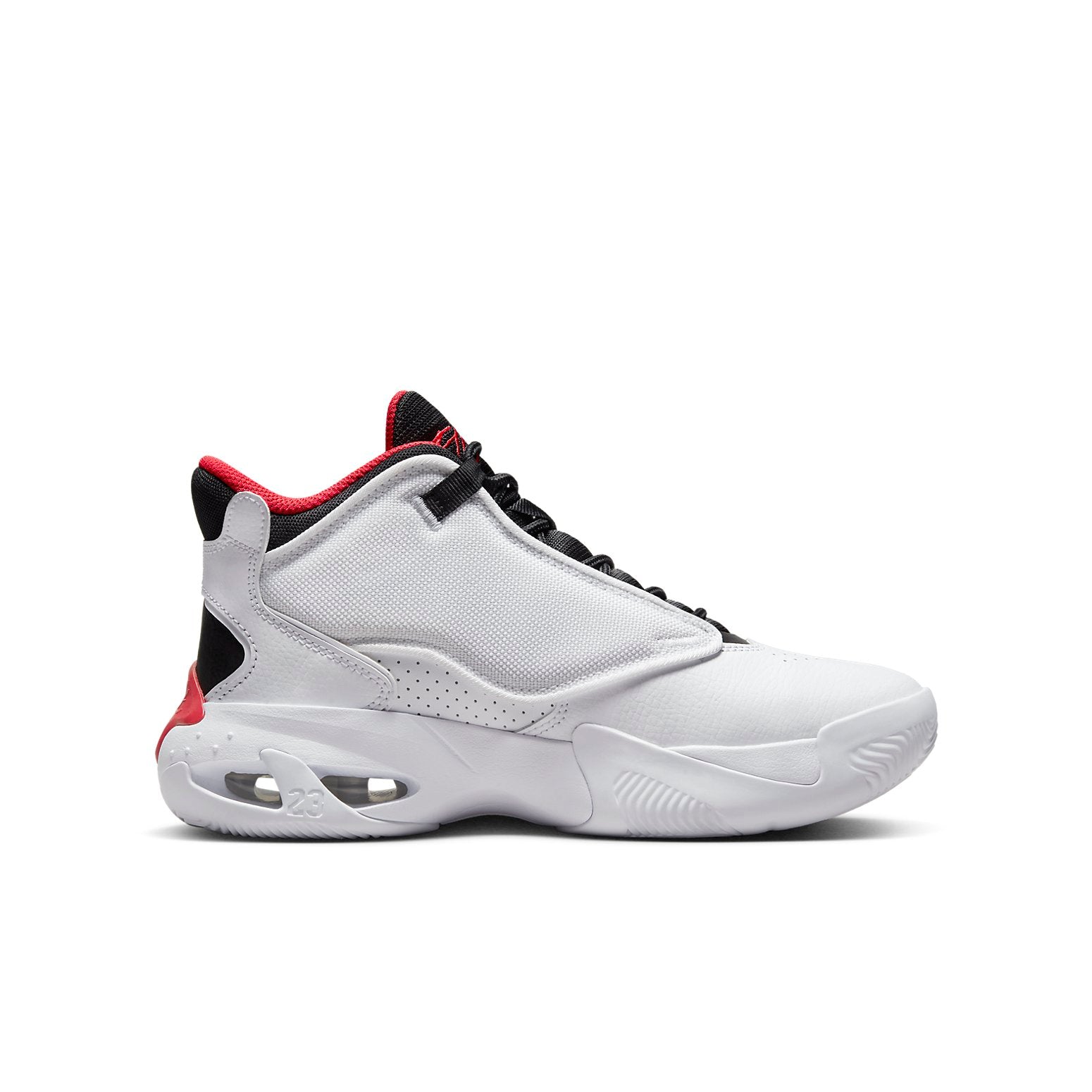 (GS) Air Jordan Max Aura 4 'White University Red' DQ8404-160