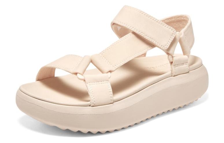 (WMNS) Skechers Pop Ups 3.0 'Cream White' 113746-NUDE