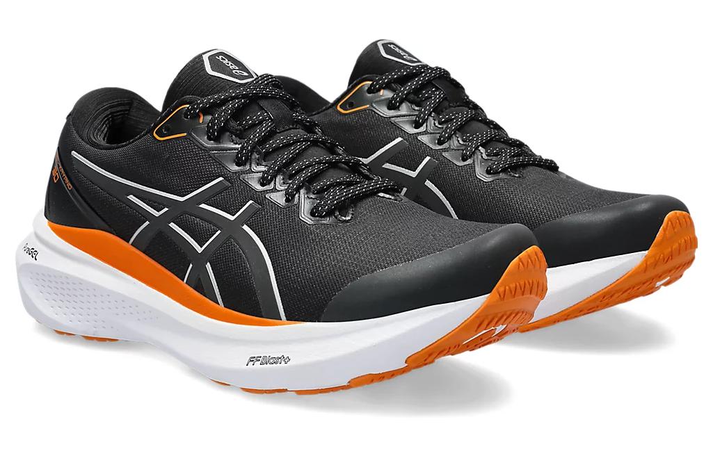 (WMNS) ASICS Gel-Kayano 30 Running Shoes 'Black Orange White' 1012B576-001