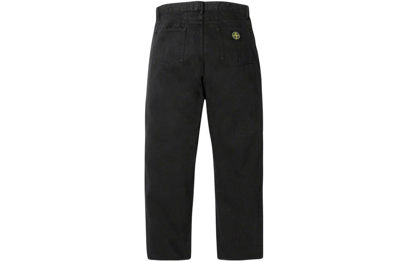 Supreme x STONE ISLAND FW23 Week10 5-Pocket Jean Pants 'Black' SUP-FW23-167