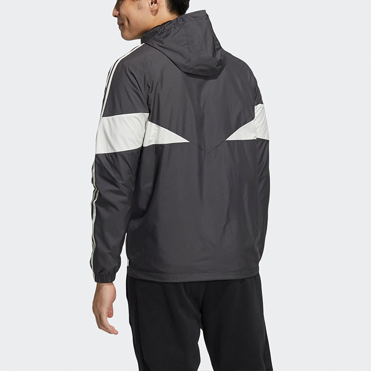 adidas neo Sports Hooded Jacket Black HM7430