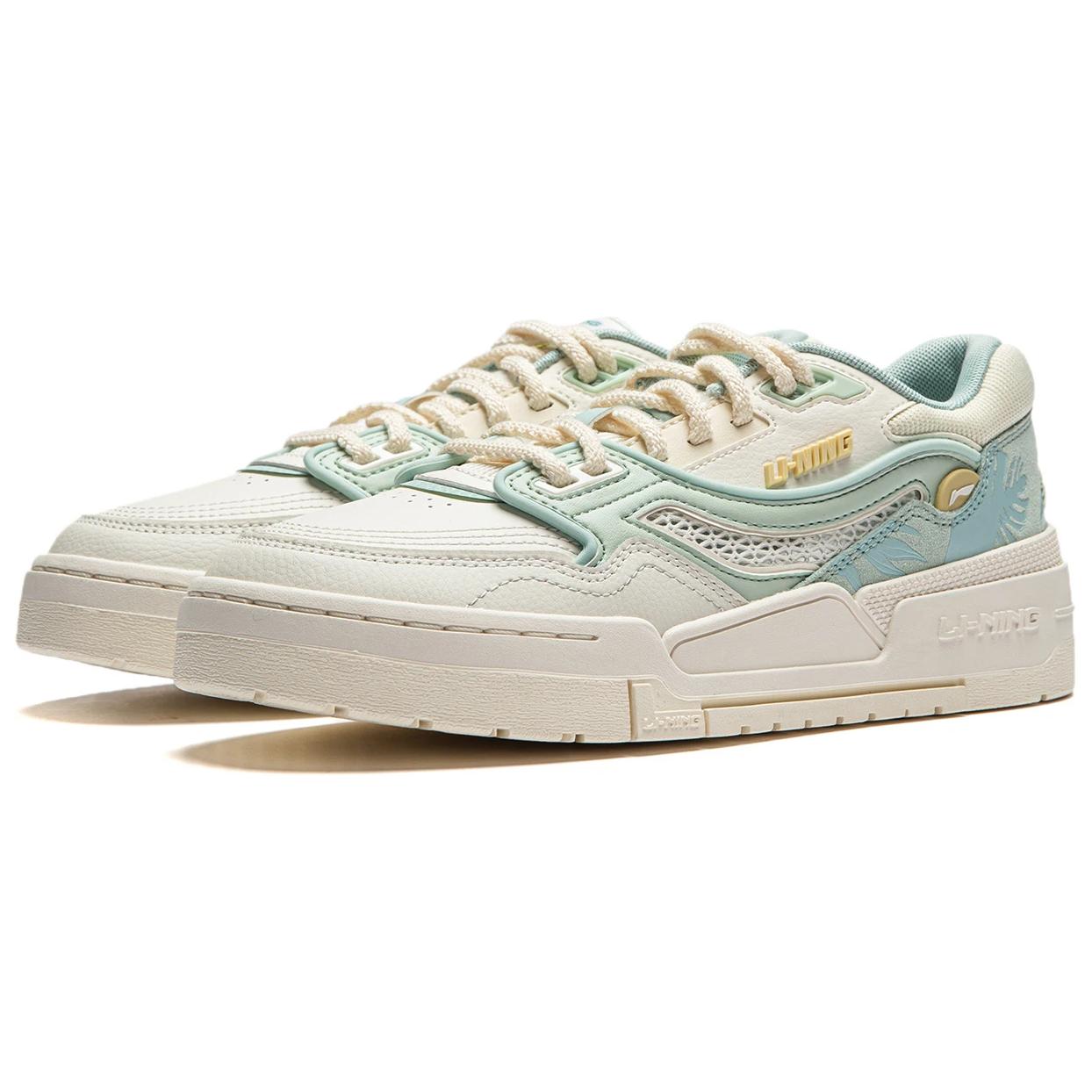 (WMNS) Li-Ning 001 BTC 'Beige Blue' AGCU054-2