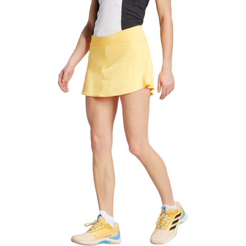 (WMNS) adidas Tennis Match Skirt Asia Sizing 'Yellow' IS7248