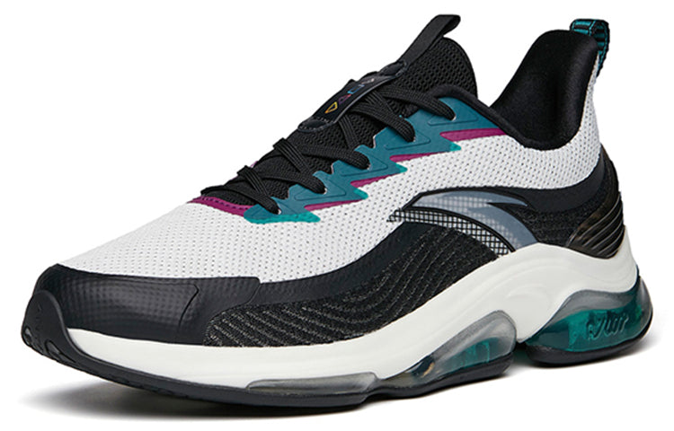 ANTA Running Shoes 'Black White Green' 112145502-1
