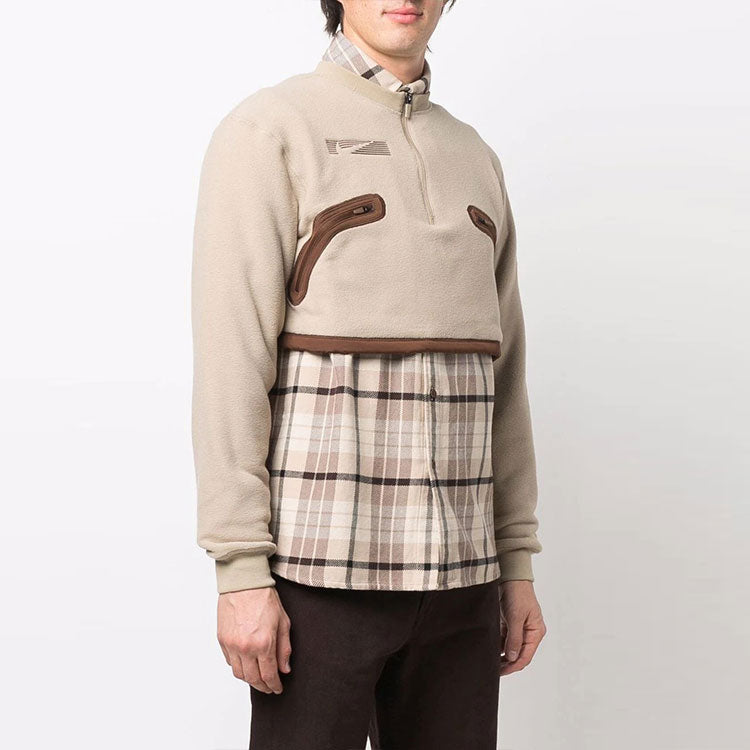 Nike x Travis Scott NRG Pullover Cropped Top 'Tan' DM1287-004