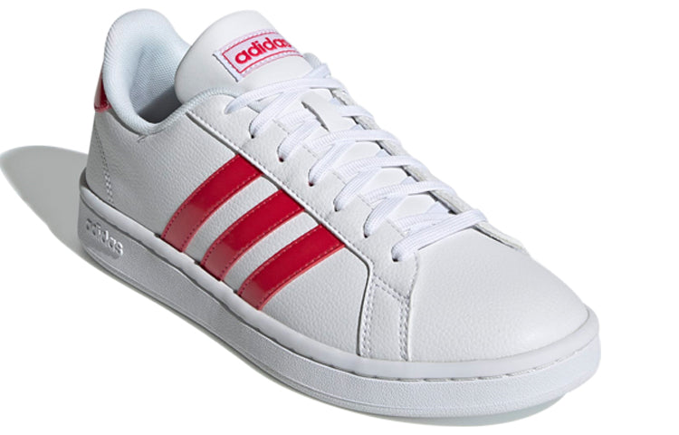 (WMNS) adidas neo Grand Court 'White Red' EE9688