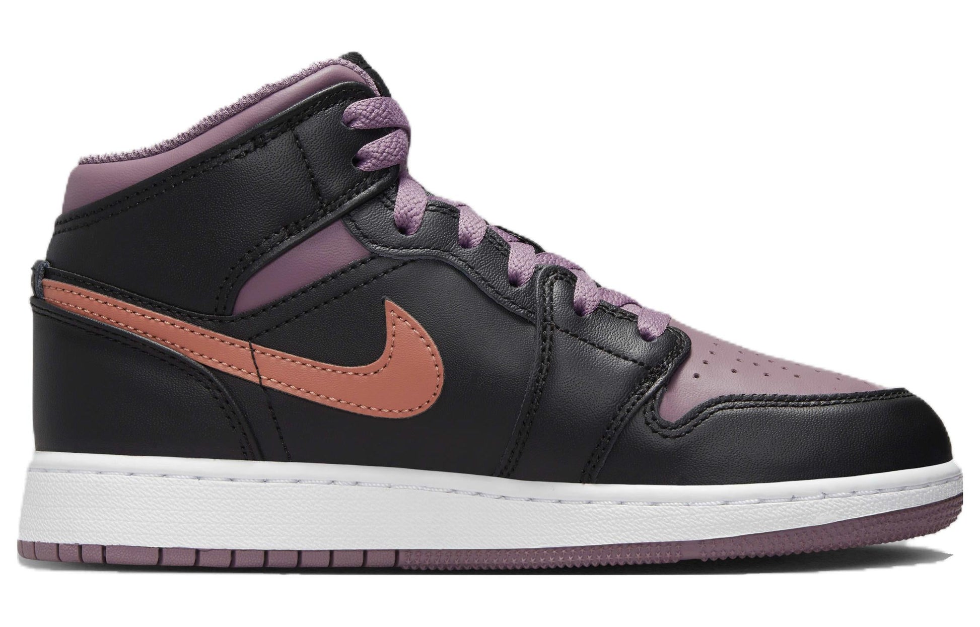 (GS) Air Jordan 1 Mid SE 'Black Sky J Mauve' FB9909-008
