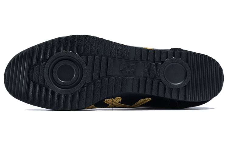 Onitsuka Tiger Mexico Mid Runner 'Black Rich Gold' D7R1L-9094