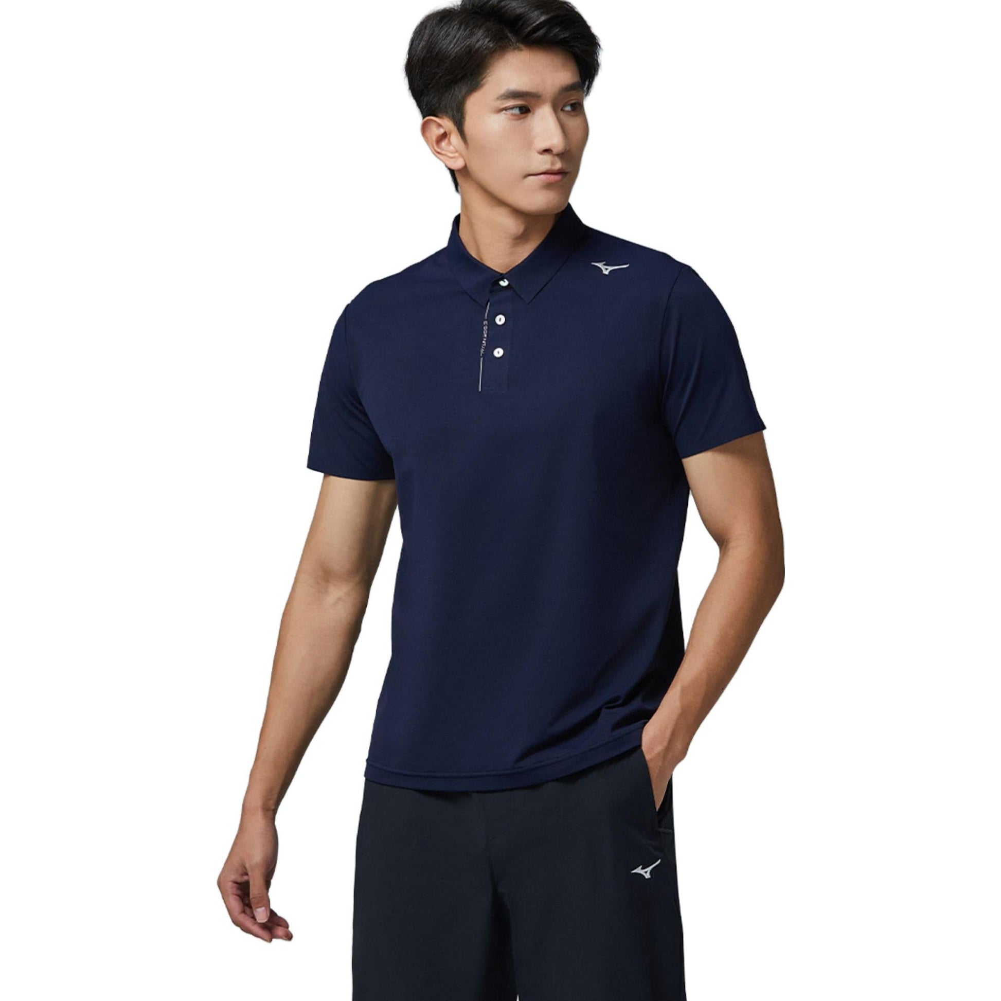 Mizuno Essentials Polo Shirt 'Navy' K2CA31A1