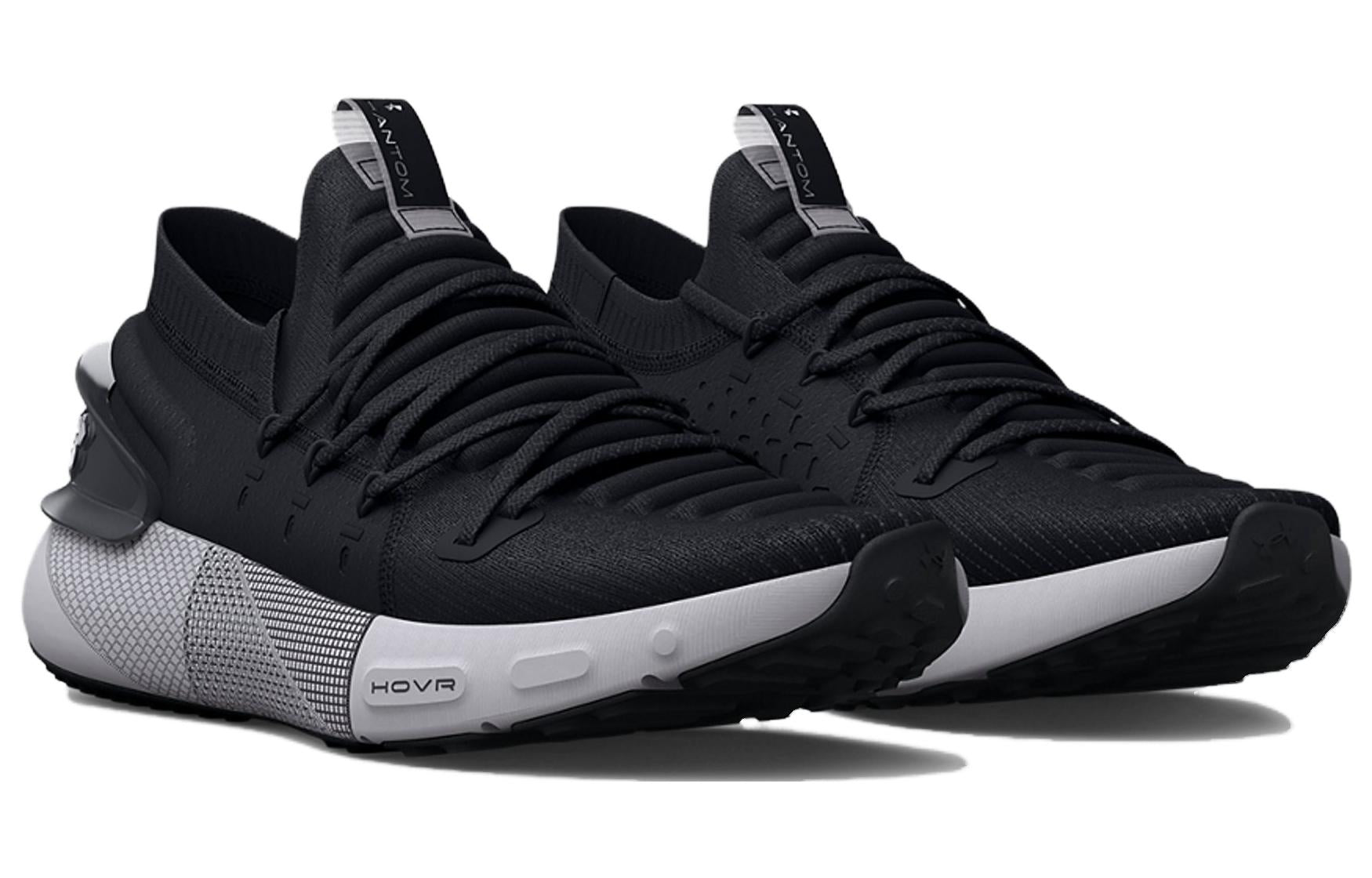 (WMNS) Under Armour HOVR Phantom 3 'Black White' 3025517-001