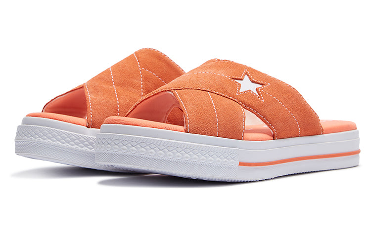 (WMNS) Converse One Star Sandal 'Orange' 564146C