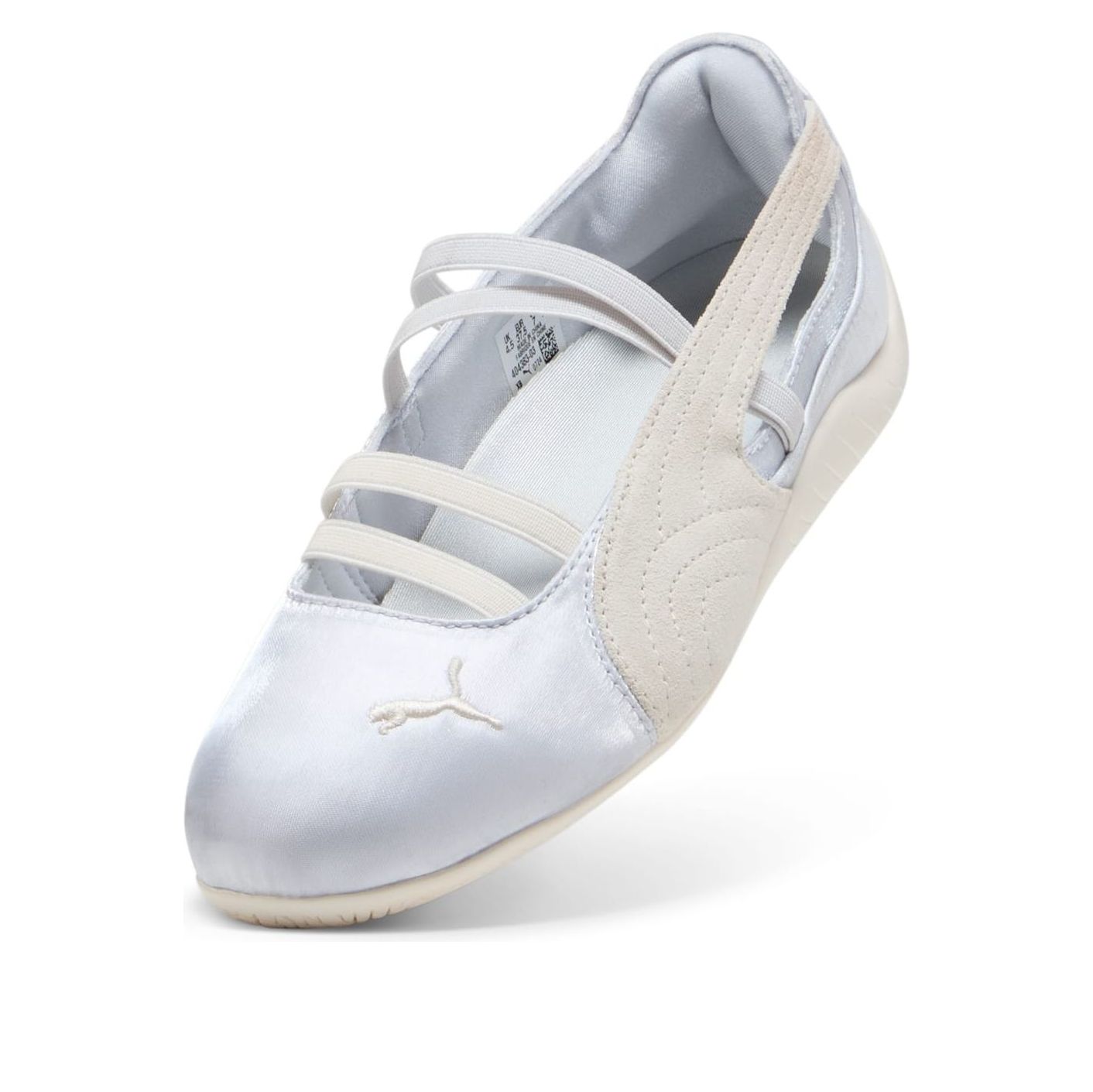 (WMNS) PUMA Speedcat Ballet 'Silver Mist Warm White Satin' 404383-03