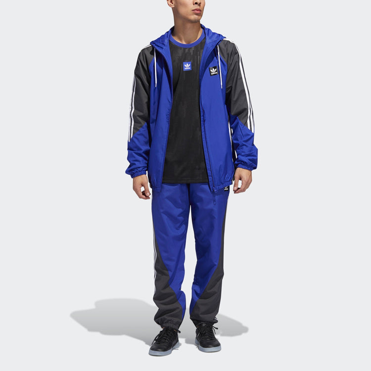 adidas originals Insley Hooded Jacket Blue DU8336