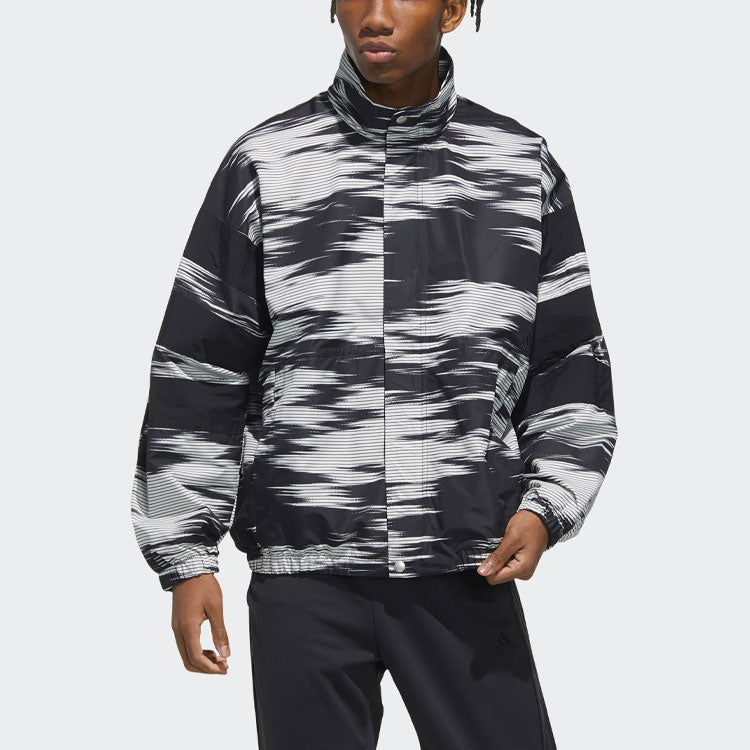 adidas Casual Sports Stand Collar Jacket Colorblock FM5452