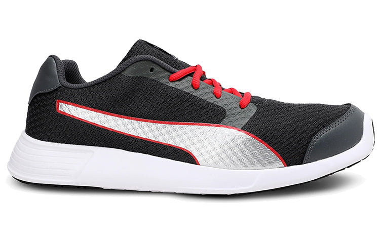 PUMA Nocturnal Idp Low Black/Silver/Red 371154-03
