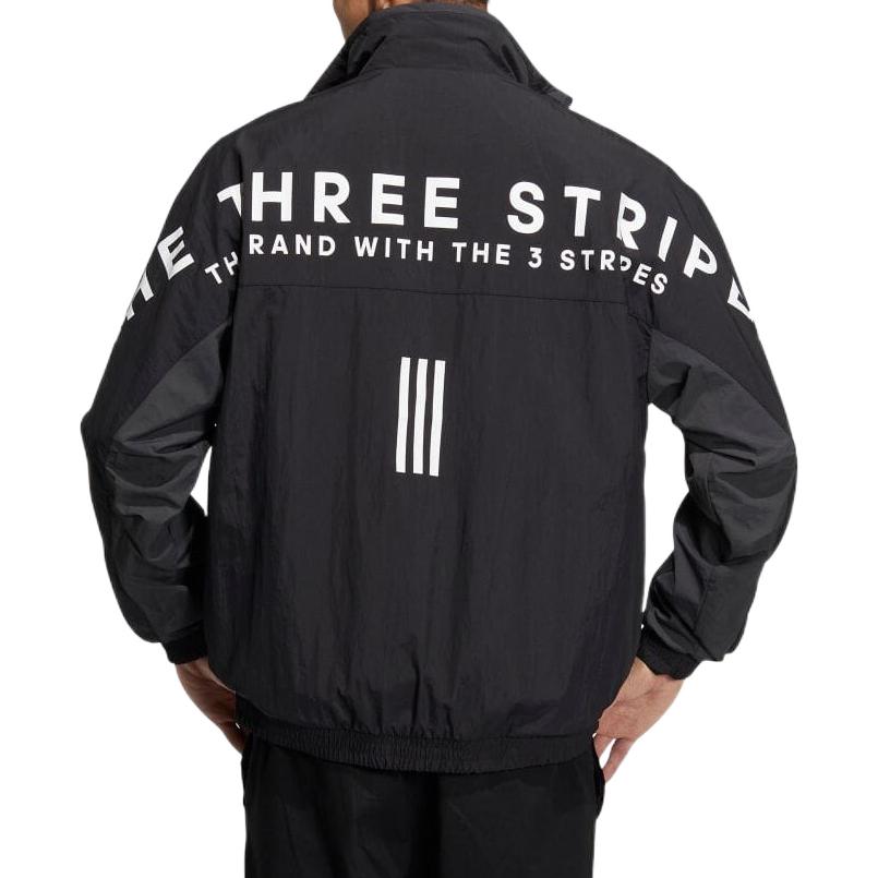 adidas Oversized Fit Woven Jacket 'Black' IA9425