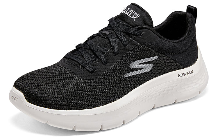 (WMNS) Skechers Go Walk Flex 'Alani - Black White' 124952-BKW