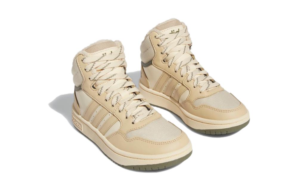 (GS) adidas Hoops Mid 3.0 'Beige' IF7738