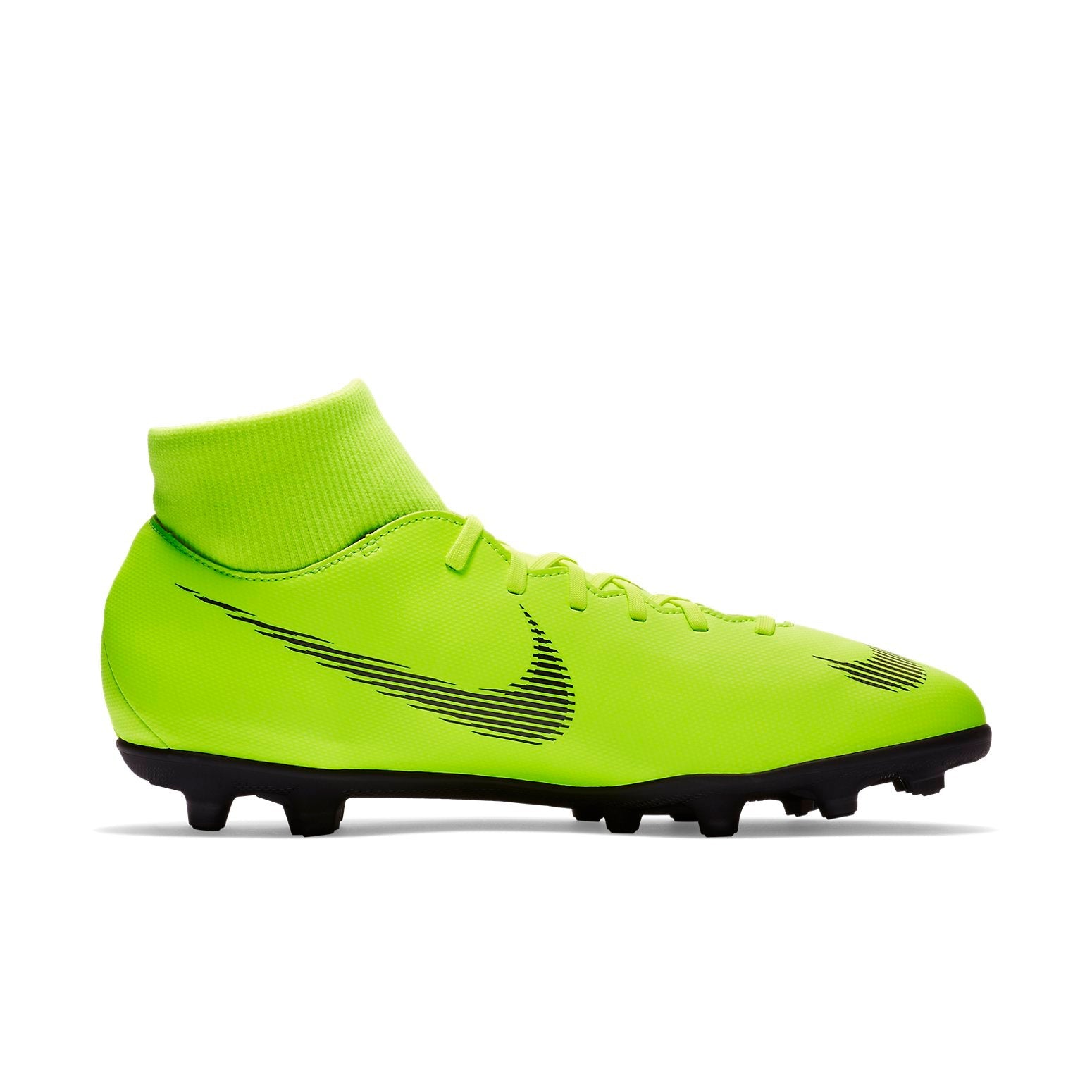 Nike Mercurial Superfly 6 Club FG MG 'Volt Black' AH7363-701
