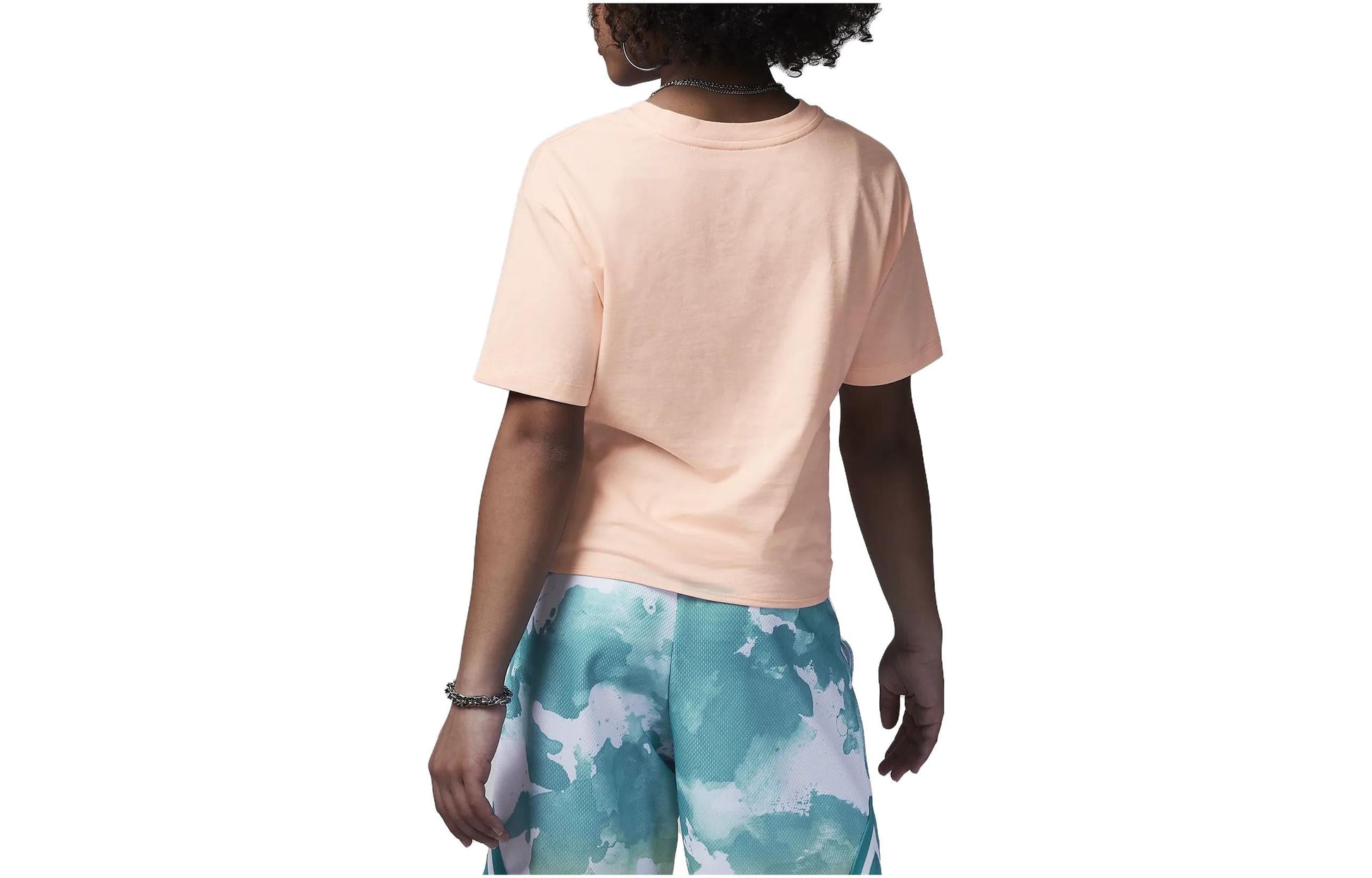 (GS) Air Jordan Grade School Greatness T-Shirt 'Pink' 45C404-AAJ