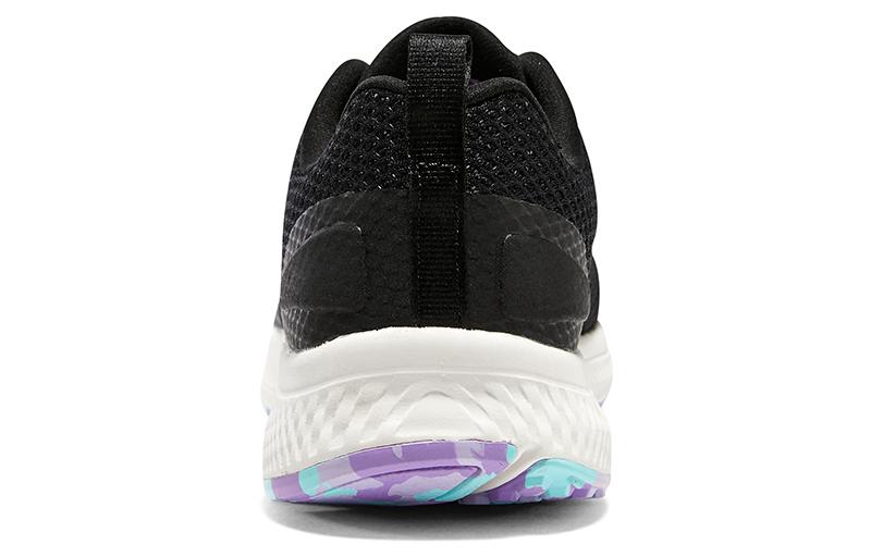 (WMNS) Skechers Go Run Consistent 'Black Lavender' 128292-BKLV