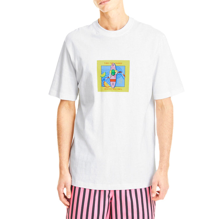 PUMA Downtown Graphic Short Sleeve White 597337-52