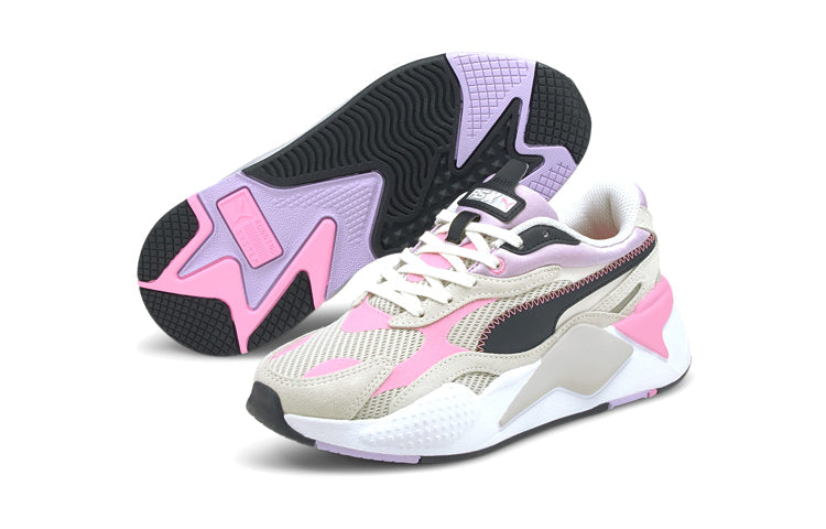 (GS) PUMA RS-X3 Twill 'Grey Violet Pink' 375987-03