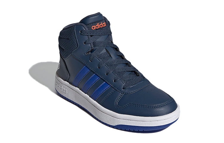 (GS) adidas adidas Hoops 2.0 Mid J 'Crew Navy' FY7011