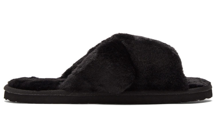 (WMNS) PUMA Fluff X Strap Slide 'Black' 384936-01