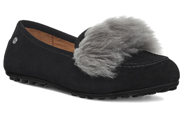 (WMNS) UGG California Loafer Kaley Wisp TS 'Black Gray' 1111030TS-BCRC