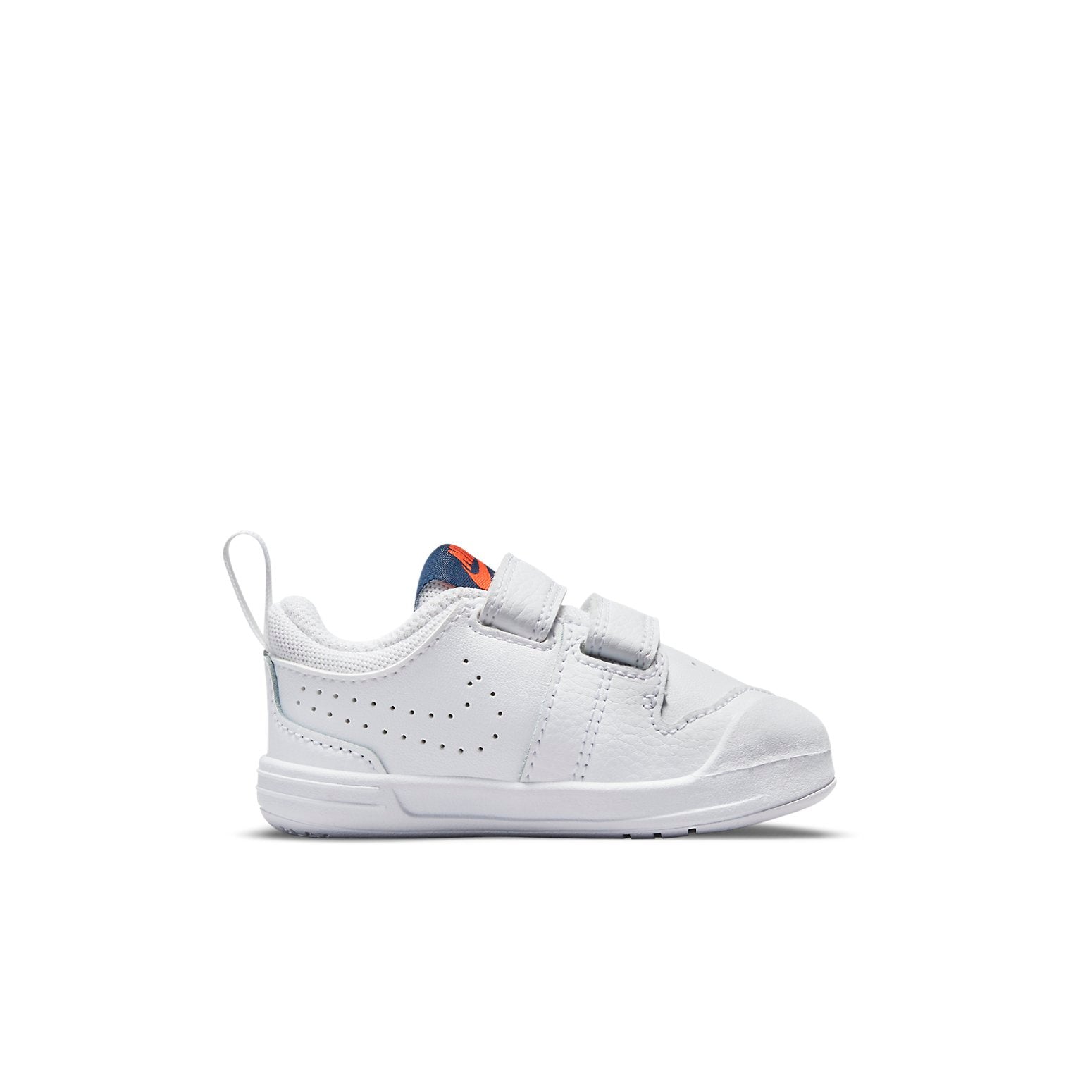 (TD) Toddler/Baby Nike Pico 5 Wear-resistant Shock Absorption Non-Slip Low Tops Sports Shoe White Blue AR4162-106
