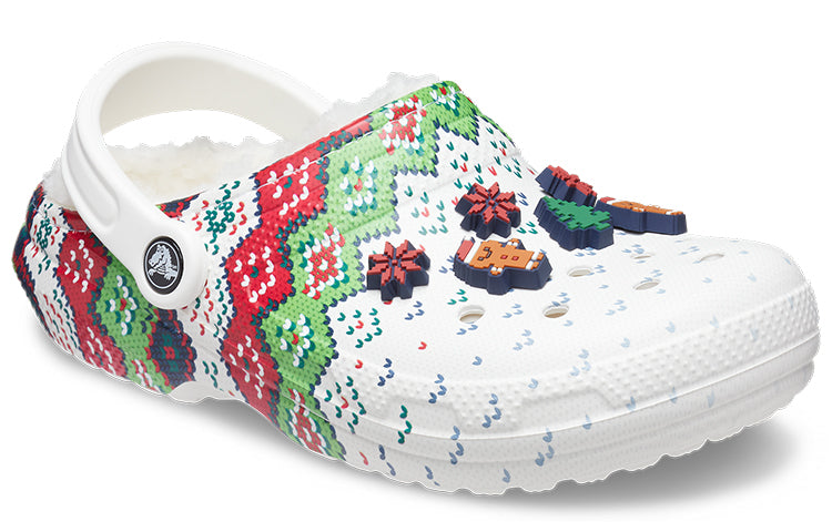 Crocs Classic Wear-Resistant Cozy Sports Unisex White Sandals 207687-94S