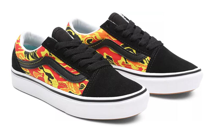 Vans Old Skool K Printed Black/Orange VN0A4UHA31O