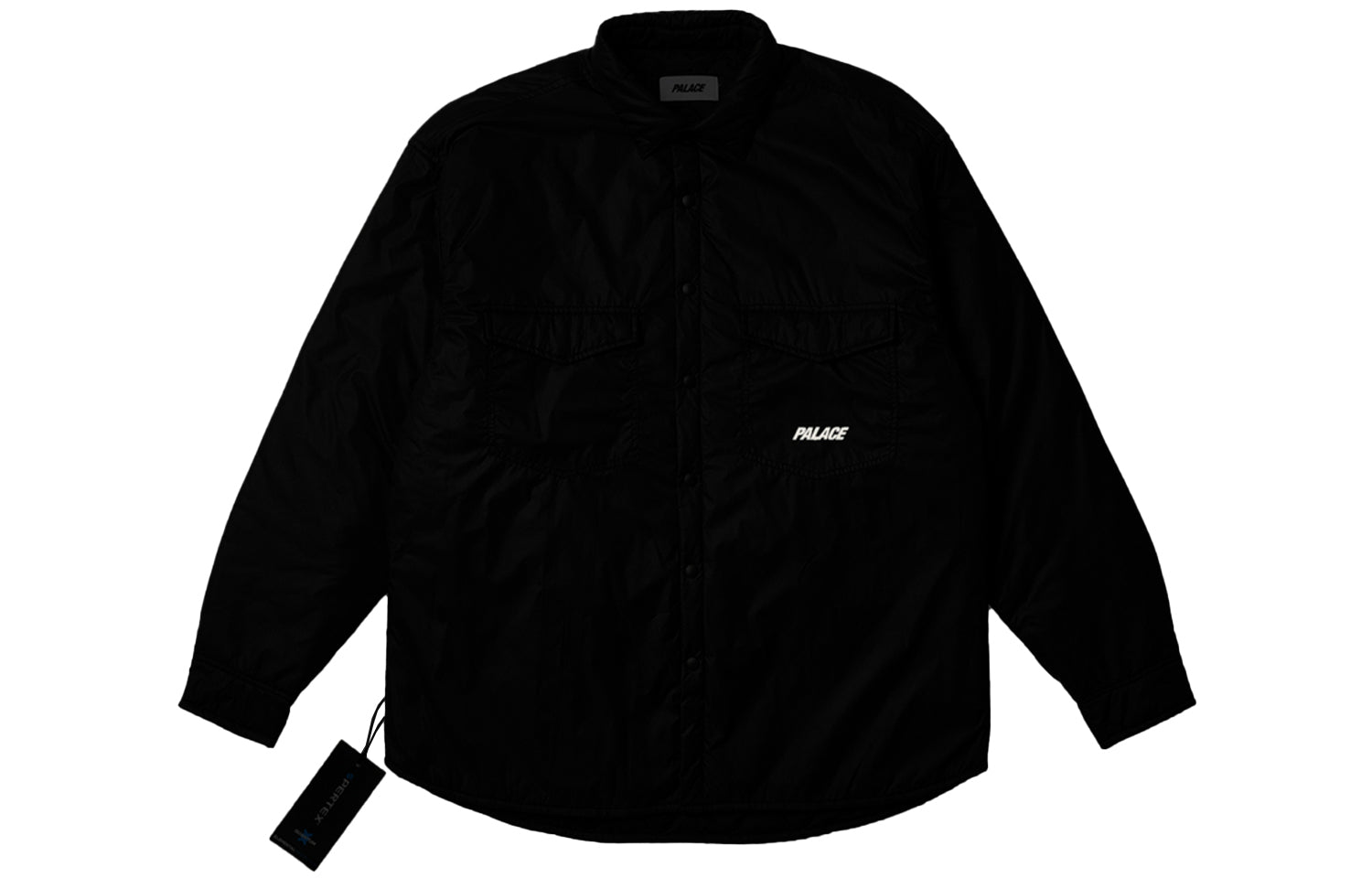 Palace Insulated Pertex Shirt 'Black' P25SHT052