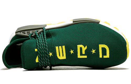 adidas x Pharrell NMD Hu N.E.R.D. 'Green Yellow' EE6297