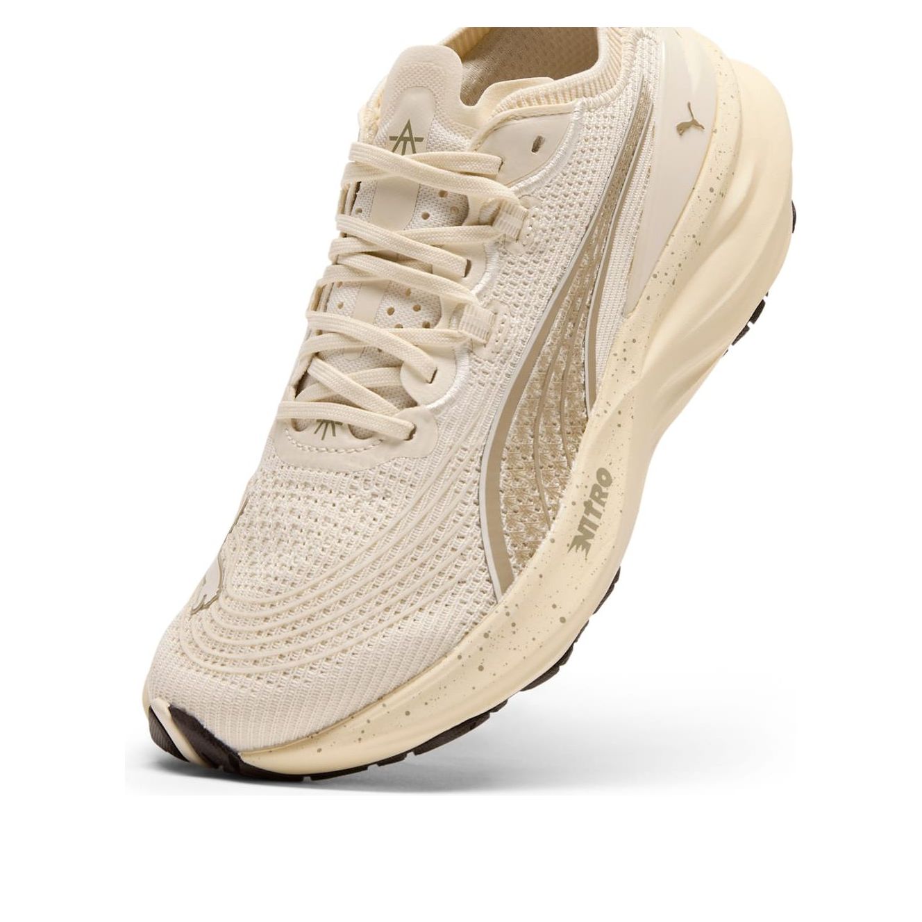 (WMNS) PUMA x Alex Toussaint ForeverRun Nitro 2 'Alpine Snow Velvet Moss' 313037-01