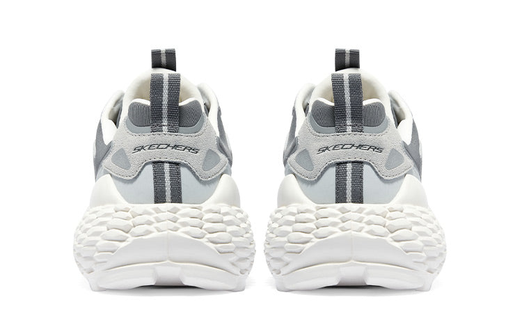 Skechers Monster Marathon Running Sneakers 'White Grey' 894280-GRY