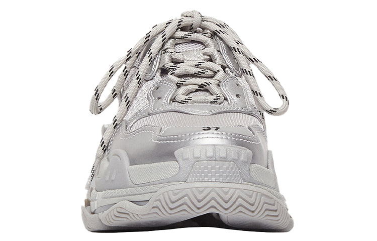 (WMNS) Balenciaga Triple S Sneaker 'Silver' 524039W2FS28100