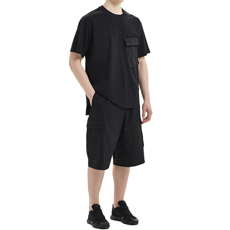 adidas Y-3 Classic Refined Wool Stretch Cargo Shorts 'Black' FN3401