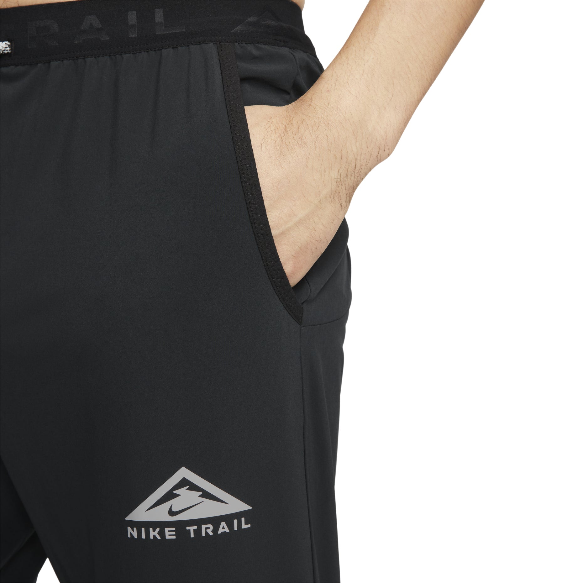 Nike Dri-FIT Trail-Running Trousers Asia Sizing 'Black' DX0856-010