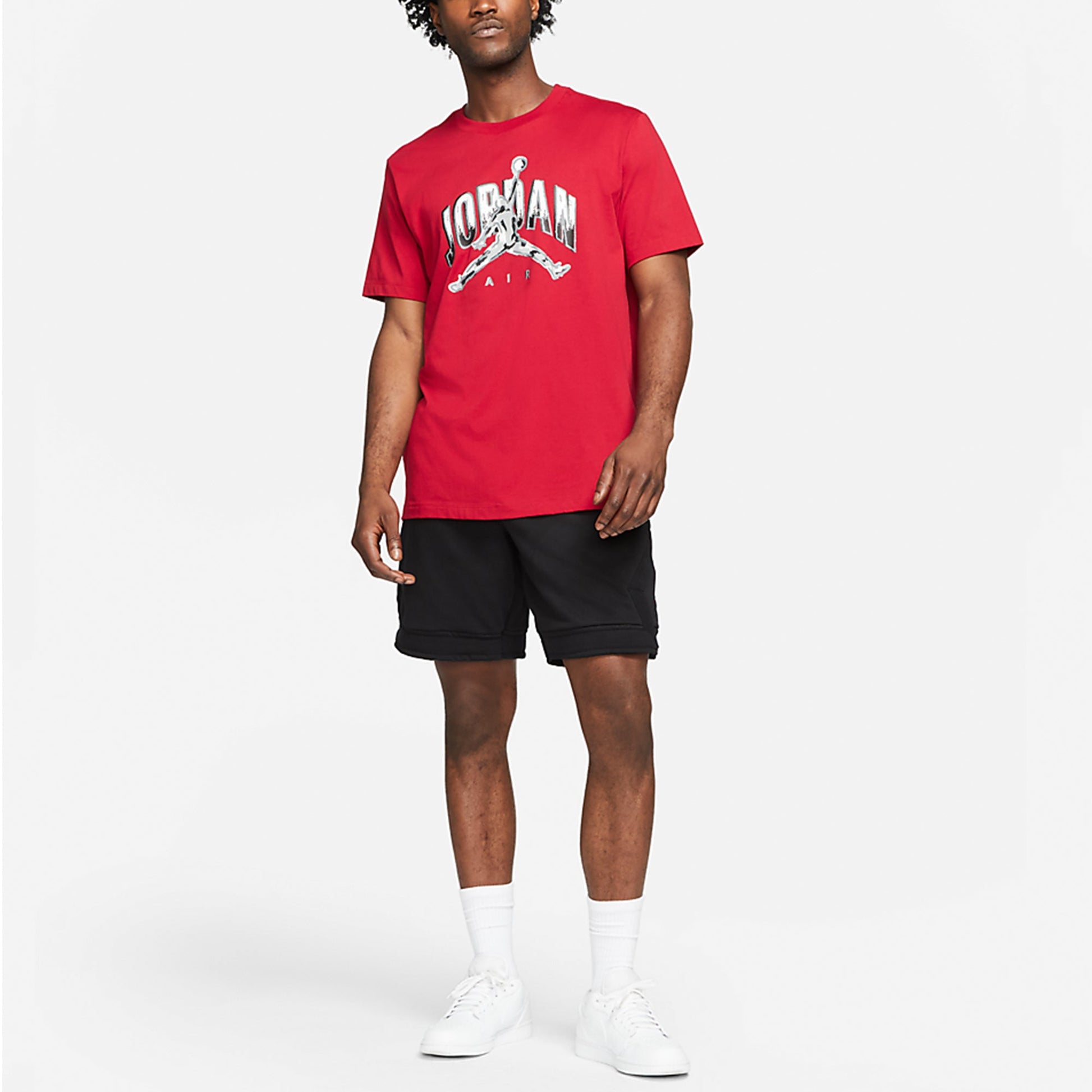 Air Jordan Basketball Sports Short Sleeve T-Shirt Men's Red CZ8384-687