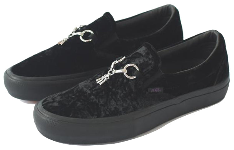 Vans Needles x Slip-On 'Black Velvet' VN0A3QXYSHY