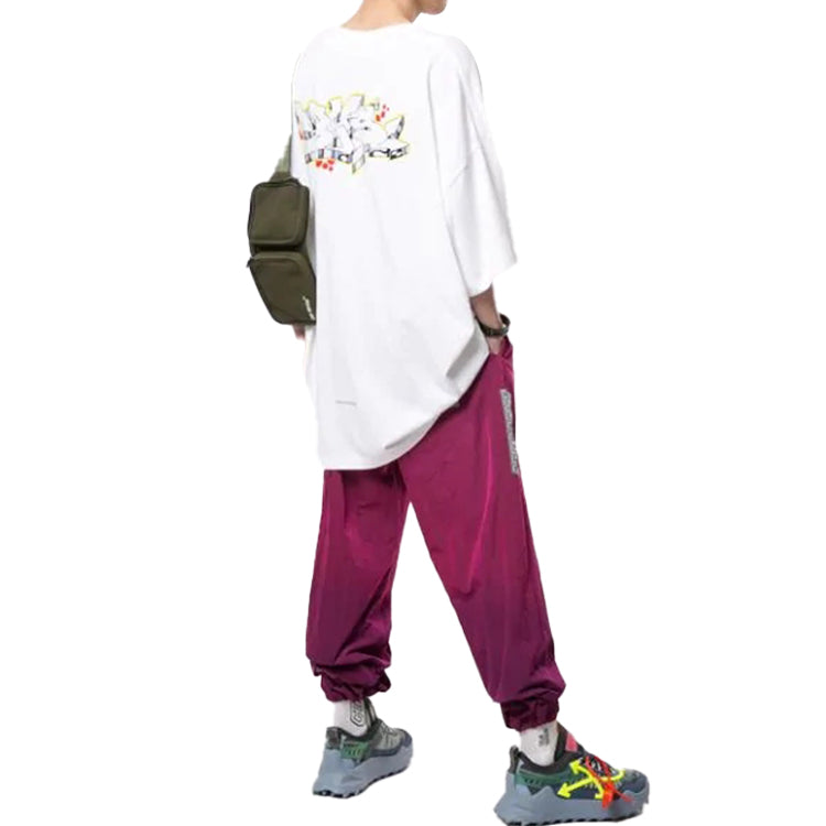Off-White Dondi Graffiti Printing three-quarter sleeve White OMAA066S191850130188