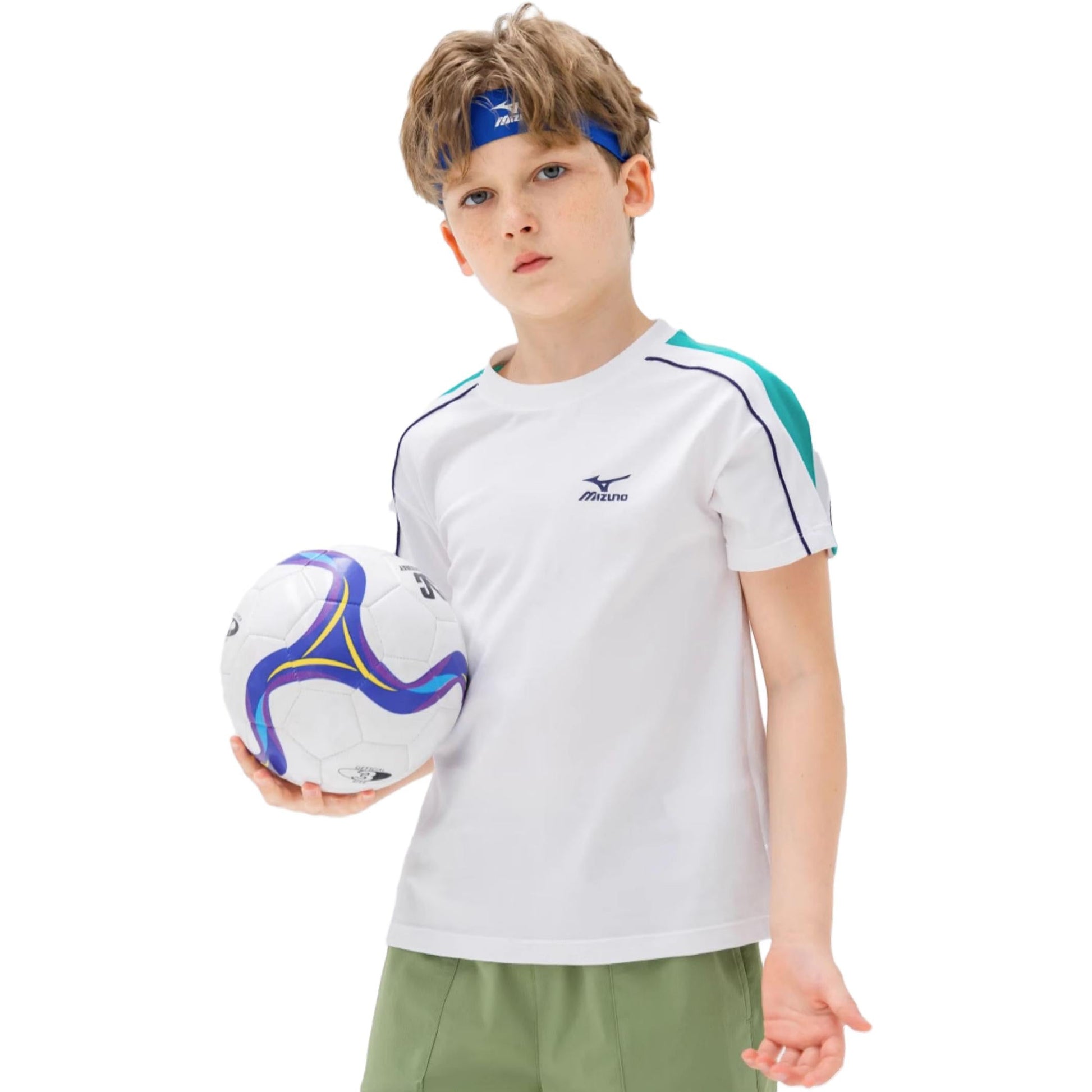 (GS) Mizuno Casual T-shirt 'White' T2270